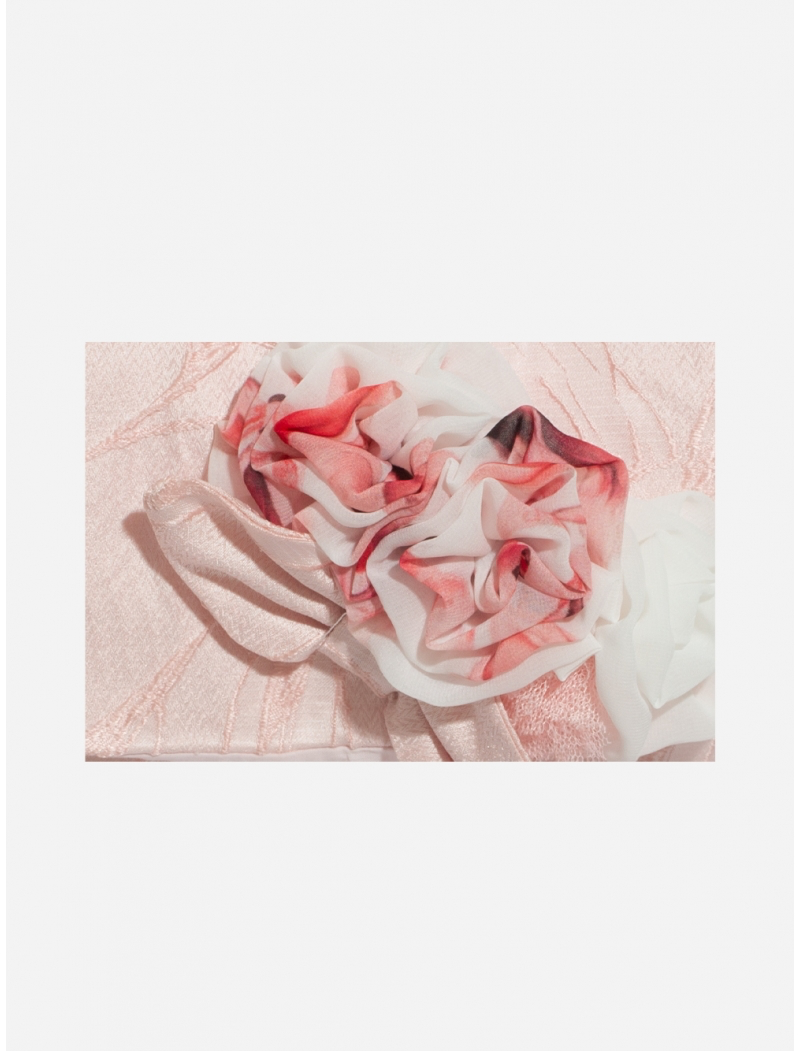 Jacquard Pink Bag